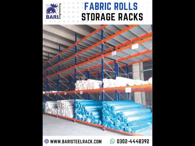 Warehouse Rack | Fabric Storage Rack | Storage Rack | Racks in Faisalabad | 0302-4448392 #racking