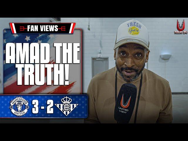 Amad The Truth!! | Man United 3-2 Real Betis | Pre-Season Flex's View