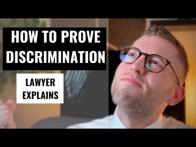 How to Prove Discrimination | Lawyer Explains