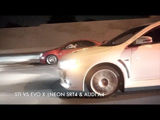 STI vs EVO X, CIVIC TYPE R & MORE