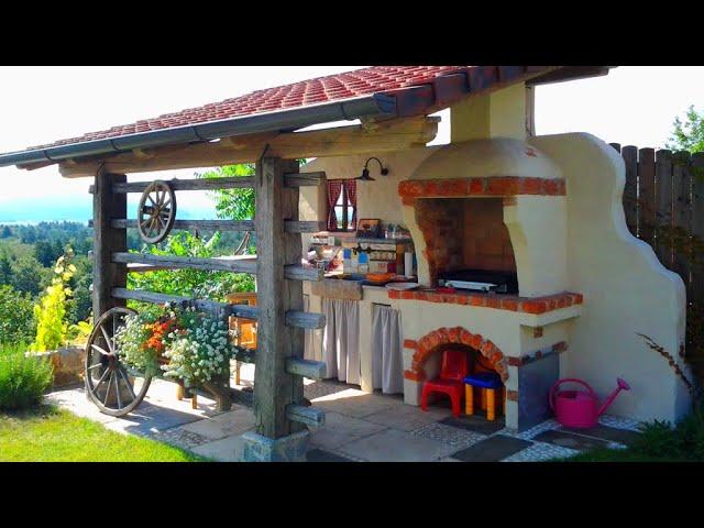 450 beautiful backyard ideas (summer kitchens, outdoor fireplaces, gazebos, retaining walls...)