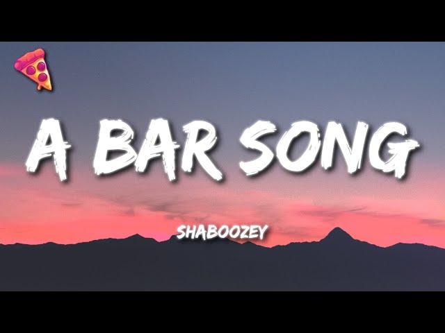 Shaboozey - A Bar Song (Tipsy) (Lyrics)