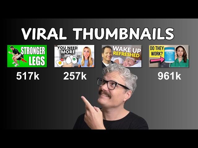 5 Viral Thumbnail Ideas For YouTube That BLEWUP (Health Niche)