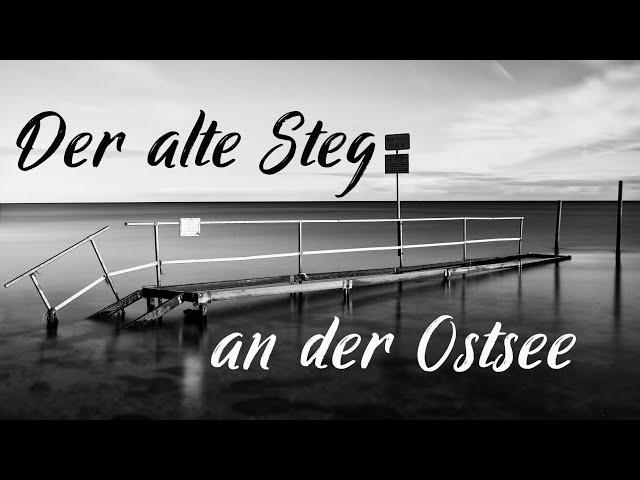 Der alte Steg an der Ostsee