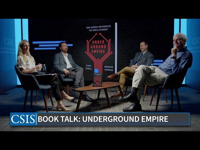 "Underground Empire: How America Weaponized the World Economy" with Henry Farrell and Abraham Newman