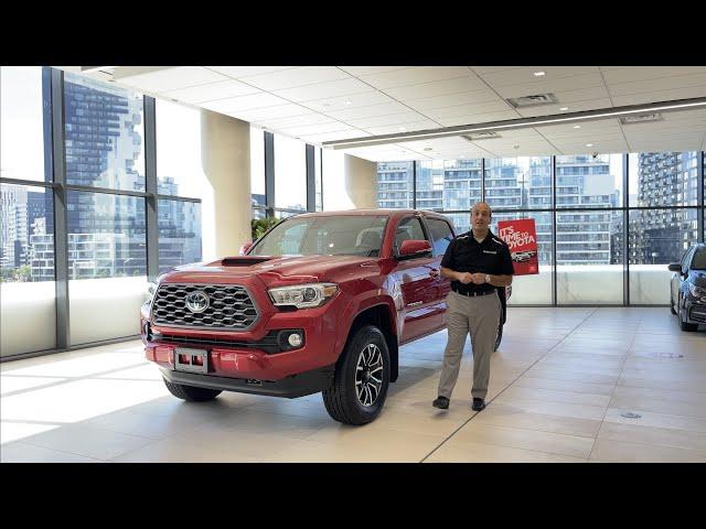 Downtown Toyota Toronto - 2022 Toyota Tacoma TRD with Antonio Polera