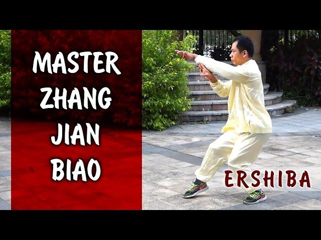 Taolu ERSHIBA BU (28 steps) . Fujian Baihe Quan (Minghe Quan). Performing by Zhang Jianbiao