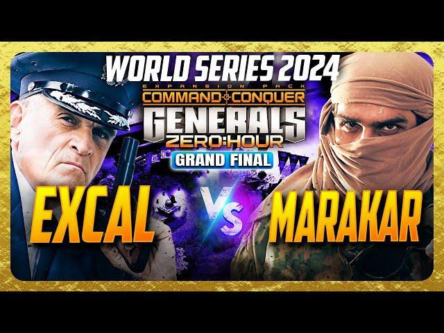  LIVE | $20,000 C&C Generals Zero Hour World Series 2024 | ExCaL vs Marakar | Grand Finals