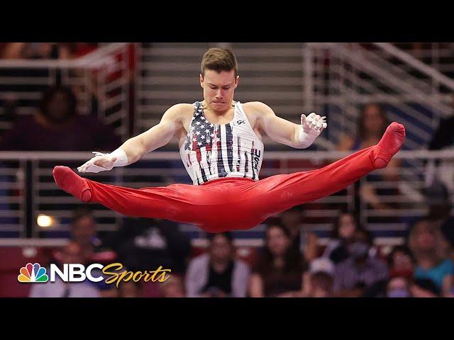 Brody Malone leaves no doubt who's #1, clinches first Olympic spot | NBC Sports