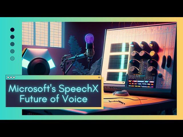 Unlocking the Future of Voice: Microsoft's SpeechX & The Startup Revolution!