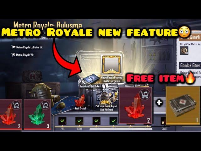 METRO ROYALE NEW FEATURENEW YELLOW BOX FREE/NEW SEASON METRO ROYALE/NO BUG NO GLITCH#metroroyale