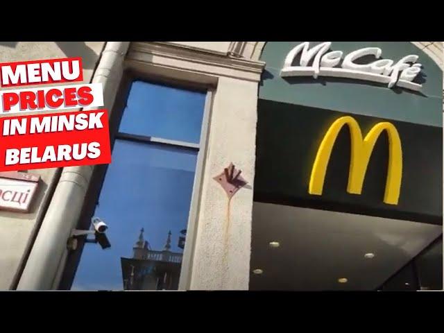 McDonalds In Minsk Belarus  (Cost Of Living, Menu, Prices)