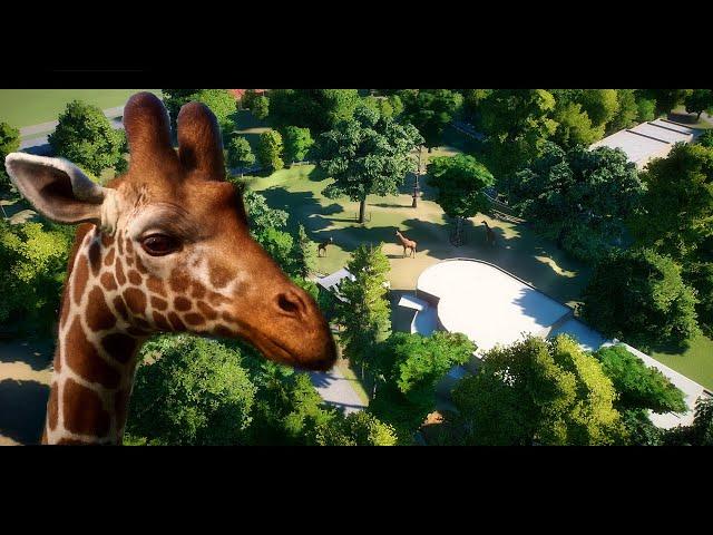 Brookfield Zoo Recreation | Giraffe Habitat | Planet Zoo