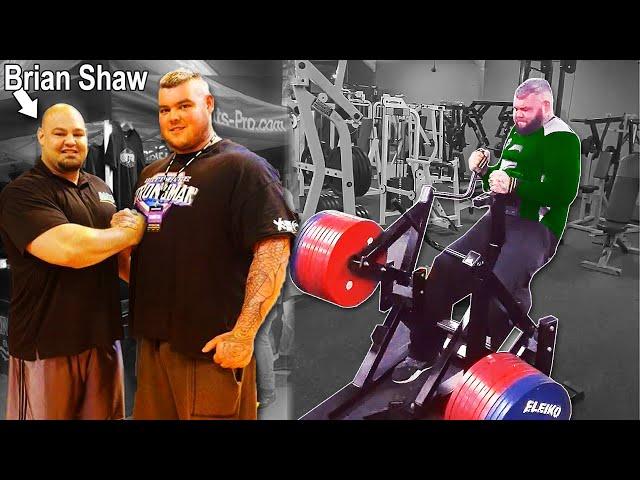 The WORLD'S TALLEST STRONGMAN