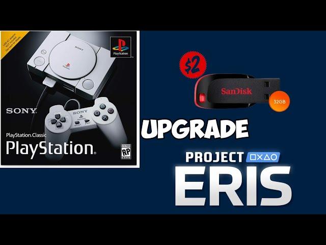 PlayStation Classic with $2 Upgrade (ft. Project Eris) for 2025