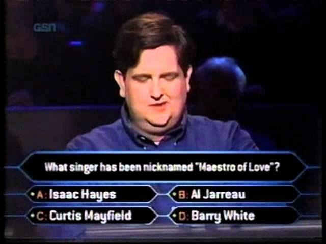 David Rice on Who Wants to be a Millionaire part 1 (RE UPLOADED)