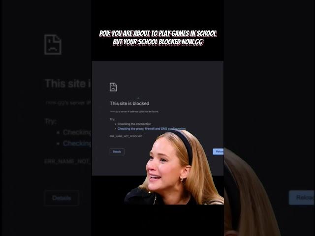 POV : your school blocked now.gg!  #school #unblockedgames