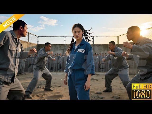 2025 Action Hit: 4 prison bullies pick on a female inmate, not knowing she’s the strongest one.