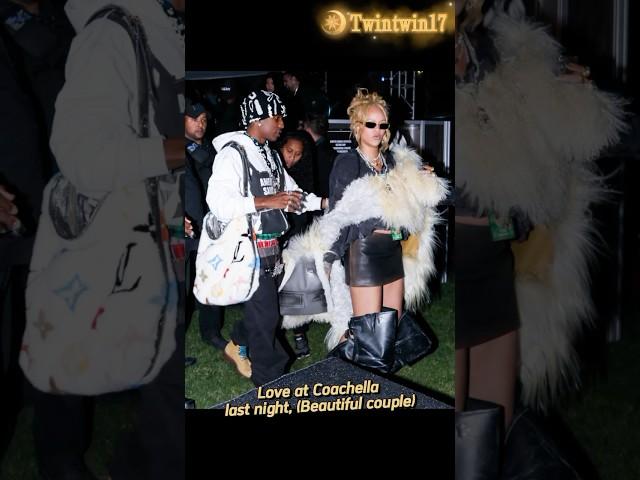 Coachella 2024 #rihanna #asaprocky #love #couplegoals #couple #shorts #Twintwin17