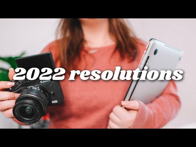 22 RESOLUTION IDEAS FOR 2022 (for Entrepreneurs & Content Creators)