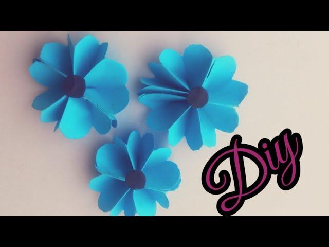 How to make a beautiful Paper flower #diy#papercraft#paperflower