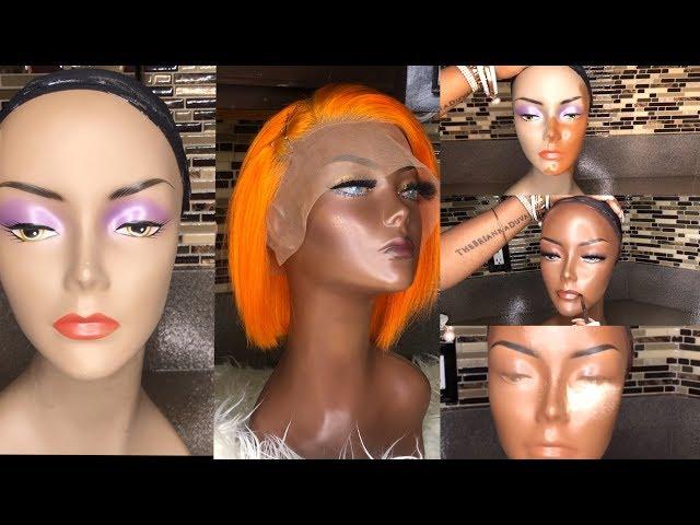 BEFORE AND AFTER | MANNEQUIN TRANSFORMATION WITH MAKEUP