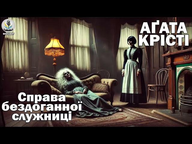 АГАТА КРІСТІ - СПРАВА БЕЗДОГАННОЇ СЛУЖНИЦІ #аудіокнигиукраїнською #слухатикнигионлайн #детектив