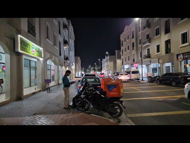 7:30pm Dubai UAE Walk +Bus Ride: Dubai International City to DSO via Academic City (3.8.24: 4K-UHD)