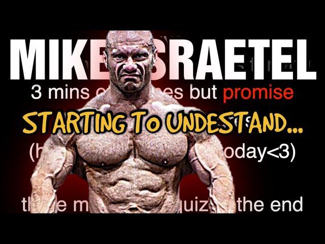 Mike Israetel Is Starting To Understand