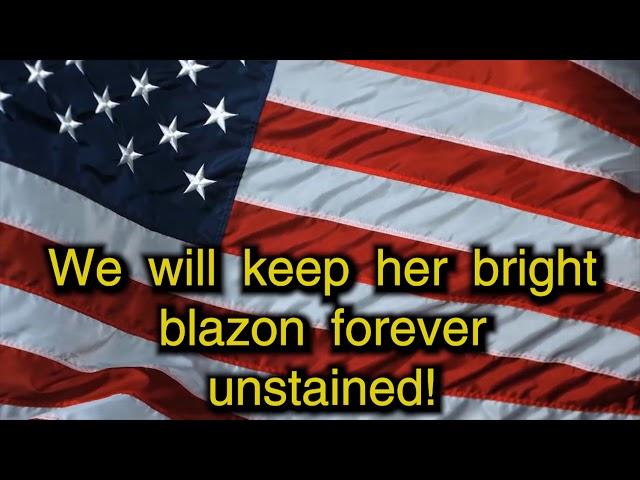 The Star Spangled Banner (full version with lyrics)