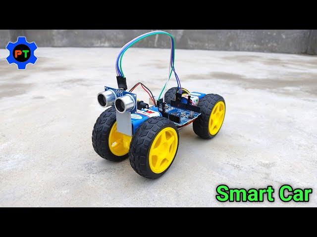 Automatic Accident Avoiding Car | Science Project | Smart Car