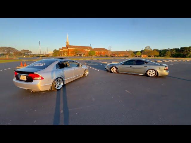 Making TikToks With Our Slammed Cars