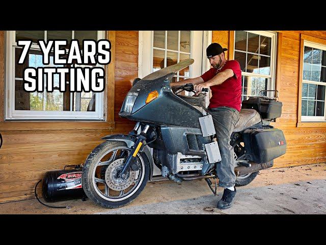 $100 1000cc BMW K100, Will it Run?