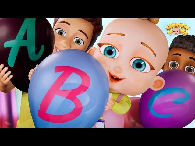 ABC Song | Learn ABC with FUN | Popular Kids Songs & Nursery Rhymes | Happy Tots