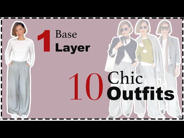 Maximize Your Style: 10 Chic Looks from One Basic Outfit