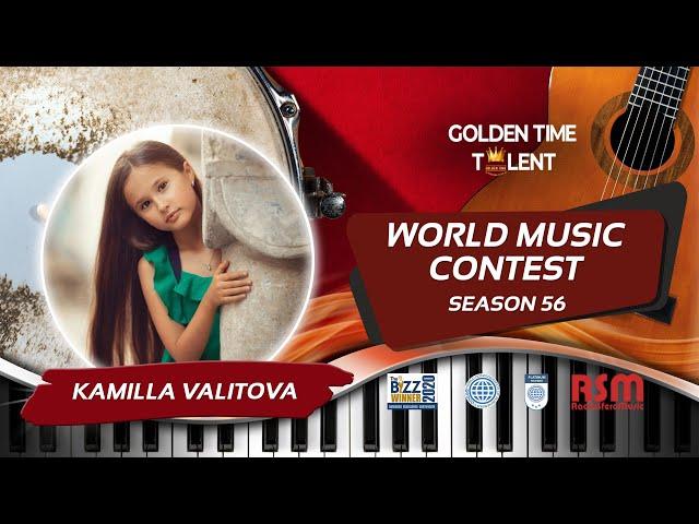 GOLDEN TIME TALENT | 56 Season | Kamilla Valitova | Piano