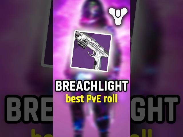 The Breachlight PvE God Roll to absolutely grind for… #destiny2 #thefinalshape #geekermon