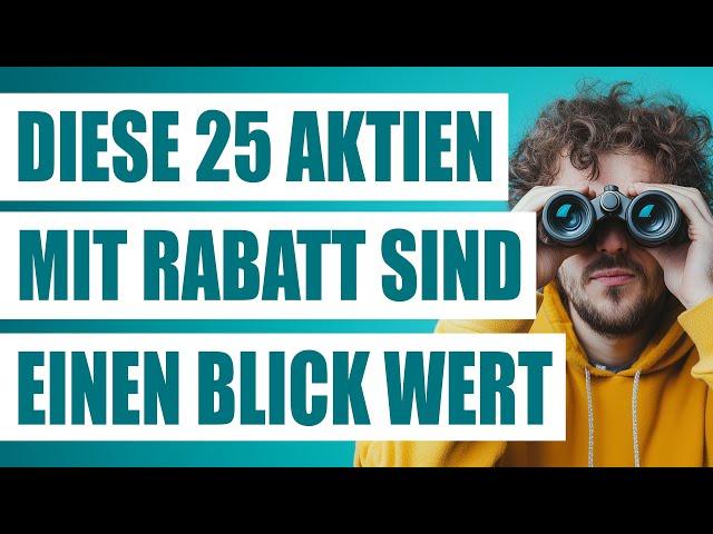 Diese 25 Aktien mit Potenzial 2025 sind einen Blick wert | Konsumgüter Aktien | Einzelhandel Aktien