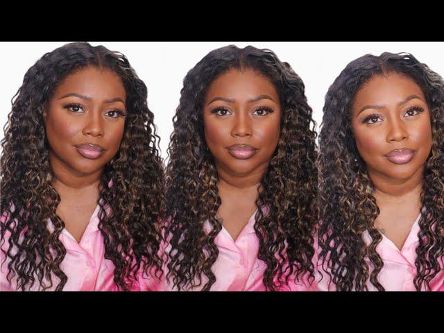 Sensationnel V-Part Wig Curls Kinks N Co Glueless V-Unit 7