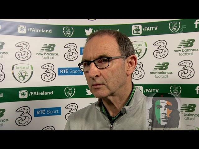 Martin O'Neill Post Match Interview Ireland 1-5 Denmark