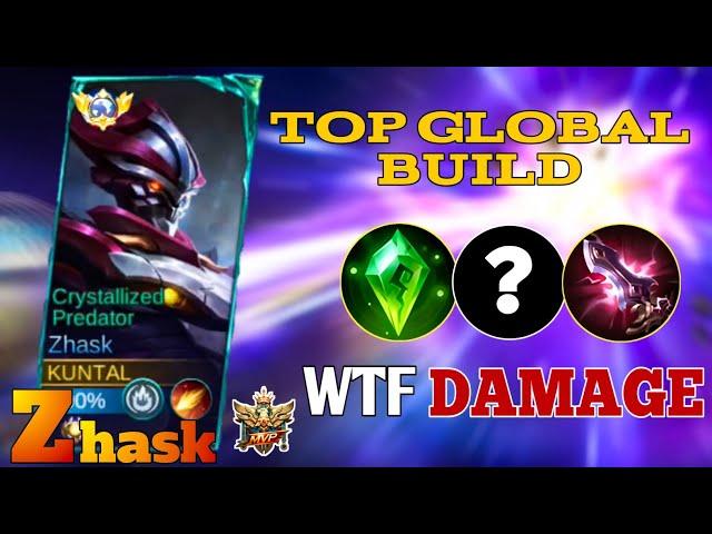 39 Kills Gameplay!! Zhask New Build Damage | Zhask Best Build 2024 | Mobile Legends Gameplay