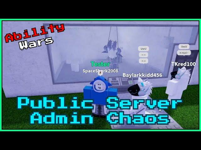 Public Server Admin Abilities with @DecibricsYT | Ability Wars