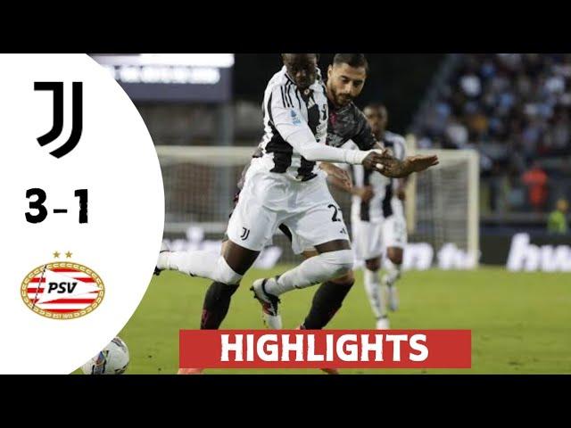 Juventus vs PSV Eindhoven 3-1 | All Goals &  Extended Highlights