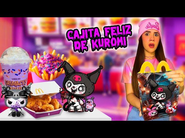 NUNCA abras una CAJITA FELIZ de Kuromi de noche🟣️ | Ani Cat