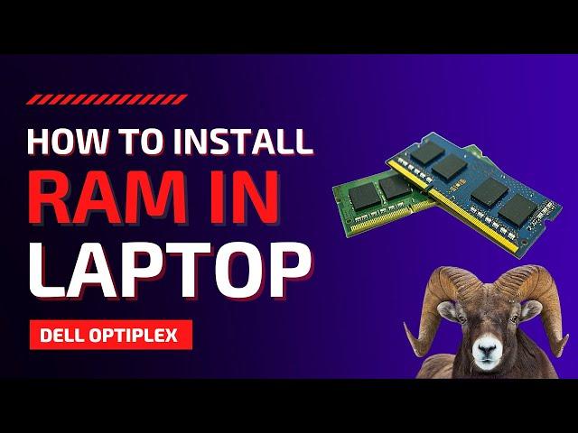 How to Install RAM in your Laptop? Easy (Dell Latitude 7490)