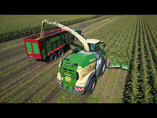 Maisernte 2023!  Maishäckseln mit Krone BIG X 1180 Häcksler/ JohnDeere und Fendt Traktoren