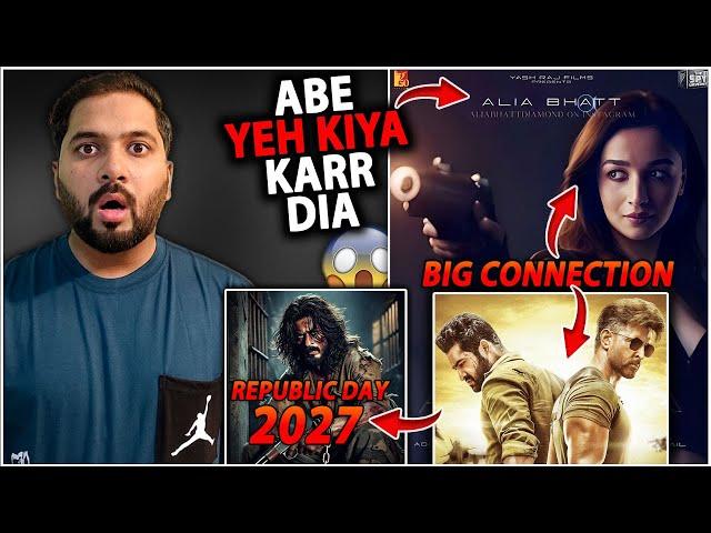 YRF Spy Universe ALPHA Official Release Date | War 2 and Alpha Connection | Pathaan 2 Release Date