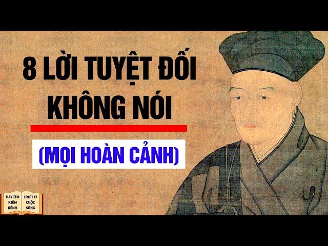 8 lời tuyệt đối không nói trong mọi hoàn cảnh - Triết Lý Cuộc Sống