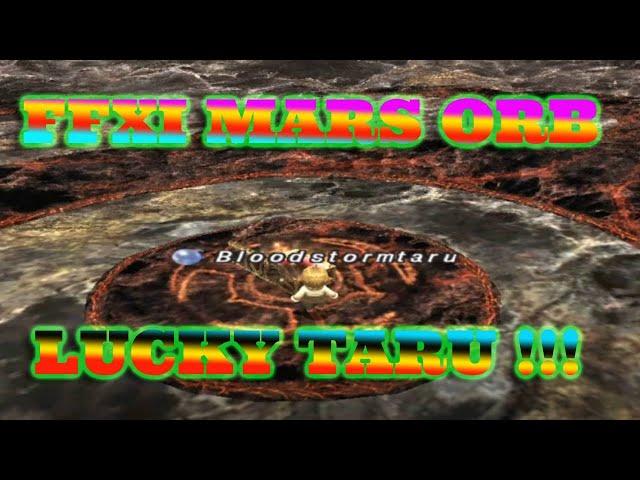 FFXI MARS ORB LUCKY TARU