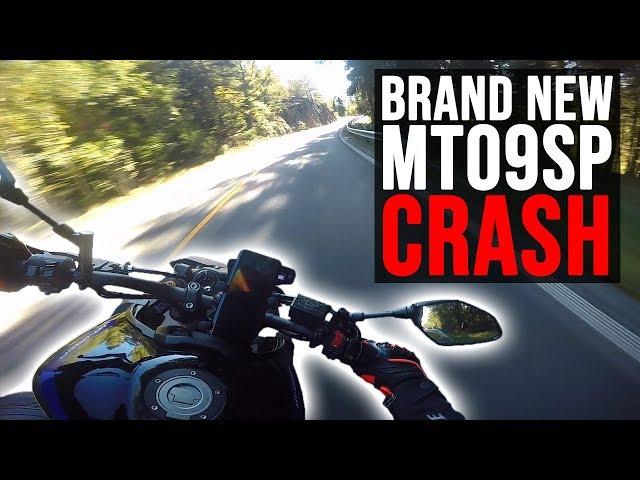 MT09SP CRASH - My story + FOOTAGE